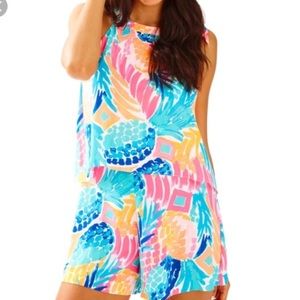 Lilly Pulitzer Edna romper: Goombay Smash